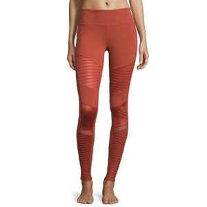 Alo Yoga Moro Leggings Sunburnt Orange